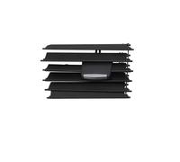 ARRPO Kit de réparation de Clip coulissant de grille de sortie de ventilation de climatiseur avant et central de voiture, adapté for BMW X3 X4 F25 F26 2011-2018 64229303407-L Évent de climatisation de