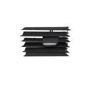 ARRPO Kit de réparation de Clip de sortie de Grille de ventilation de climatiseur Central avant adapté à la BMW X3 X4 F25 F26 2011 - 2018 64229303407-L Évent de climatisation de voiture (Size : Middl