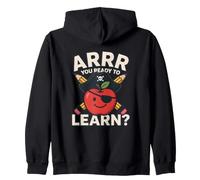 ARRR Vous êtes prêt à Apprendre Un drôle de Pirate Apple School Sweat à Capuche