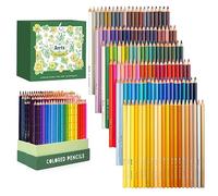 Arrtx 126 Crayon de Couleurs Professionnel, Mallette de Rangement | Crayons à Mine Souple pour Artistes Pour Colorier, Dessiner, Esquisser, Ombrager, Estompage Expert, Pour Adultes et Artistes