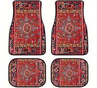 ARRYEDCN 4 pièces Tapis de Sol Voiture, pour Ford Explorer Elektro AB 06/2024 Avant et Arrière Tapis de Voiture Antidèrapant Auto Intérieur Protecteur,A