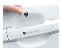 ARRYEDCN 8 pièces protecteurs de poignée de Porte de Voiture, pour Peugeot 107 207 407 408 206 306 307 308 406 806 3008 Protect Rayure imperméable Protection Peinture Voiture,A