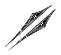 ARRYEDCN Emblème Badge Autocollants, pour Citroen DS DS7 DS4 DS6 De Voiture Tronc emblème Body Badge Décoration Auto Modification Accessoires Emblème Autocollant,F