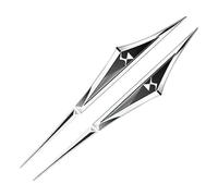 ARRYEDCN Emblème Badge Autocollants, pour Citroen DS DS7 DS4 DS6 De Voiture Tronc emblème Body Badge Décoration Auto Modification Accessoires Emblème Autocollant,E