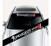 ARRYEDCN Pare-Brise Avant Autocollant pour Peugeot 2008 206 207 3008 301 307 308 - Bande Pare-Soleil pour Fenêtre de Voiture