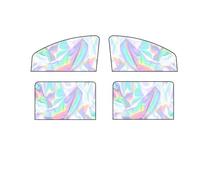 ARRYEDCN Voiture Vitres Pare Soleil, pour Lexus LBX 2-Wheel Drive 2024 Chaussette Voiture Soleil Voiture Pare Soleil pour Vitres Latérales Bloquer Les Rayons UV,C