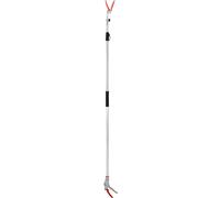 ARS Cisaille télescopique de bassin, cisaille de nettoyage de bassin longueur 1,90m - longueur max. 3,10 m réglable en 5 positions avec griffe et lames de cisaille
