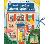 Ars Edition Mein großes Sticker-Spielhaus: Aufstellen, Stickern und losspielen