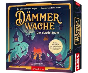 Ars Edition Veillée du crépuscule, l'arbre Sombre, Jeu de société, Jeu Familial, 2 à 4 Joueurs, à partir de 8 Ans, 30 Minutes