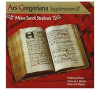Ars Gregoriana – Supplementum III – CD – Harmonia Mundi