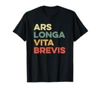 Ars Longa Vita Brevis Drôle Artiste Art Latin Phrase Théâtre T-Shirt