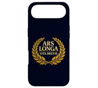 Ars Longa Vita Brevis Philosophie Latine Laurel Coque pour iPhone Air