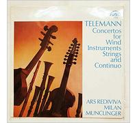 Ars Redivava, Milan Munchinger - TeleMann Concertos For Wind Instruments Strings and Continuo [LP]