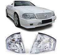 ARS Sport Clignotants chromés MB SL R129 Cabrio pilotes avant clignotants chromés look AMG Roadster indicateurs répéteurs directionnels