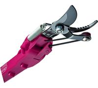 ARS TB-5 Sécateur d'élagage télescopique court | extensible en continu 150 - 230 cm | avec démultiplication pour branches jusqu'à 37 mm, tête de coupe inclinable en continu | léger | robuste