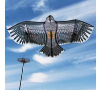 ARSBORUI Cerf Volant Effaroucheur Oiseaux avec Yeux Réfléchissants pour Jardin et Ferme - Bird Scarer Kite (1 Pièce)