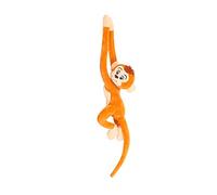 ARSBORUI Peluche Singe, 65 CM Hanging Monkey Peluche, Peluche Singe À Suspendre, Singe en Peluche Suspendu À Bras Long, Coton PP, Doux & Mignonne Jouet Peluche Cadeau pour Les Enfants (Light Brown)