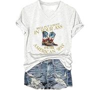 « Arsch geben, es ist das American Way » T-shirt d'été pour femme, Blanc., S