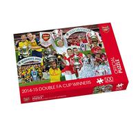ARSENAL 2014 2015 Double FA Cup Winners 500pc PUZZLE - Licence FOOTBALL Puzzle