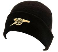 Arsenal Bonnet noir avec logo canon de la Premier League anglaise - Authentique EPL, noir, taille unique