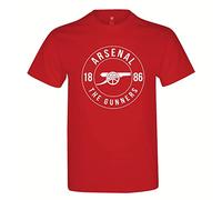 Arsenal EPL Gunners T-shirt Rouge, Rouge, Large