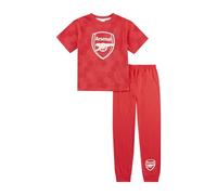 Arsenal F.C. Pyjama Arsenal pour garçon | Cadeaux de football pour garçons | Produit officiel Arsenal Vêtements de nuit, Rouge, 14-15 ans
