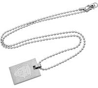 Arsenal FC - Armoiries - Badge et chaîne - Acier inoxydable TA11946 (Taille unique) (Argent)