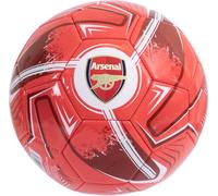 Arsenal FC - Ballon d'entraînement modèle Turbine TA12761 (taille unique) (Rouge/Bleu)