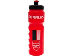 Arsenal FC - Bouteille d'eau "Gunners", blason, plastique TA9453 (taille unique) (Rouge/Blanc/Noir)