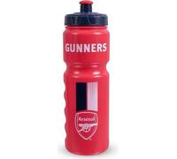 Arsenal FC - Bouteille d'eau "Gunners", plastique RD2618 (taille unique) (Rouge/Noir/Blanc)