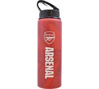 Arsenal FC - Bouteille d'eau, Haute Définition, Aluminium TA13406 (26 cm x 7 cm) (Rouge/Blanc)