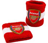 Arsenal FC - Bracelet en coton pack de 2 écussons BS4030 (taille unique) (Rouge/Blanc)