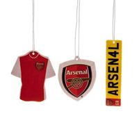 Arsenal FC - Désodorisant à suspendre (Taille unique) (Rouge/Blanc/Jaune)
