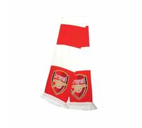 Arsenal FC - Écharpe d'hiver BAR SCAR (Taille unique) (Rouge/Blanc)