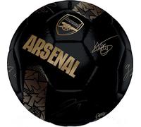 Arsenal FC - Football "Phantom" avec signatures RD3920 (5) (Noir/Or)