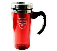 Arsenal FC Officiel Aluminium Football Mug Voyage - Rouge, One Size