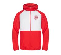 Arsenal FC officiel - Coupe-vent/Imperméable thème football - homme - blanc/rouge - S