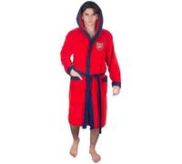 Arsenal FC Officiel - Robe de Chambre à Capuche thème Football - Polaire - Homme - Rouge - M