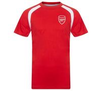 Arsenal FC Officiel - T-Shirt pour Entrainement de Football - Polyester - garçon - Rouge - 2-3 Ans