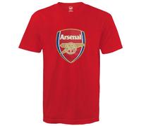 Arsenal FC Officiel - T-Shirt pour Homme - thème Football avec Blason Officiel - Rouge - XXL