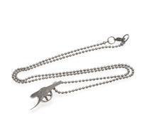 Arsenal FC Pendant & Chain - Acier inoxydable - Gunners