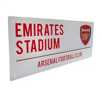 Arsenal FC - Plaque de rue EMIRATES STADIUM (Taille unique) (Blanc)