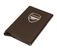 Arsenal FC Porte-cartes en aluminium Noir 9,5 x 6 cm, Noir , 9.5cm x 6cm