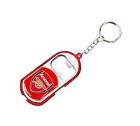 Arsenal FC - Porte-clés ouvre-bouteille avec torche Oficielle (Taille unique) (Rouge)