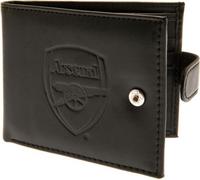 Arsenal FC - Portefeuille en cuir TA681 (taille unique) (Noir)