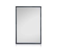 Arsenal miroir mural bois véritable rectangulaire 90 x 60 cm