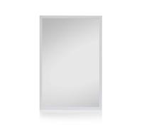 Arsenal miroir mural bois véritable rectangulaire 90 x 60 cm