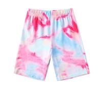 Arshiner Fille Shorts Batik Été Court Leggings Sport Loisirs Cycliste Shorts pour Enfant 4-5 Ans