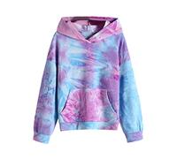 Arshiner Fille Sweats à Capuche Batik Enfant Hoodie Manches Longues Mode Décontractée Automne Hiver Capuche Sweatshirt pour Filles 11-12 Ans