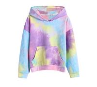 Arshiner Fille Sweats à Capuche Batik Enfant Hoodie Manches Longues Mode Décontractée Automne Hiver Capuche Sweatshirt pour Filles 7-8 Ans